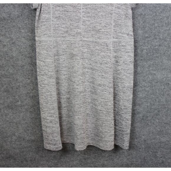 T by Talbots Women's XL Dress Gray Midi Causal Weekend Wear - Picture 4 of 9